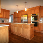 Kitchen Update with Raised Panel Oak Cabinets