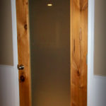 Custom Wine Cellar Door with Reclaimed Timbers