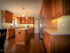 Kitchen Remodel with Glass Tile Backsplash