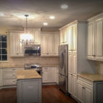 Kitchen Remodel with White Cabinets