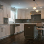 White and Grey Kitchen Remodel