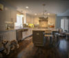 Custom Kitchen Remodel with large serving island