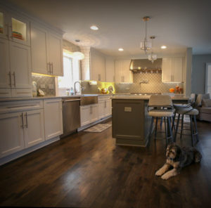 Custom Kitchen Remodel with Wood Floors