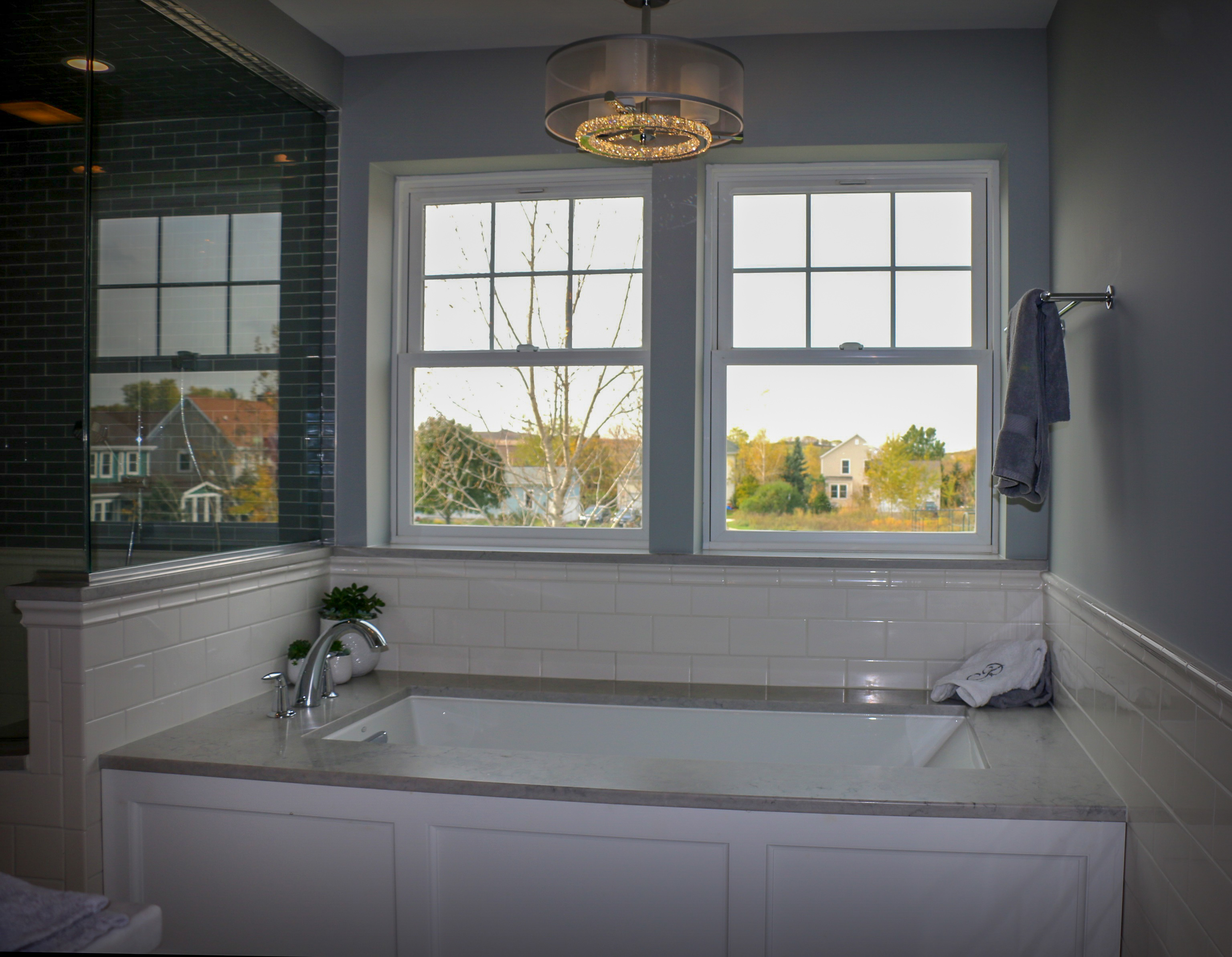 Soaking Tub in Bathroom Update