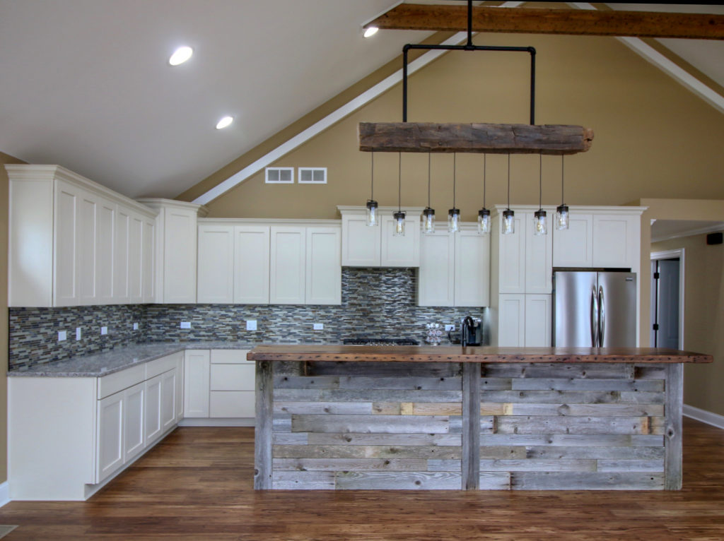 Kitchen Remodel with White Shaker Cabinets