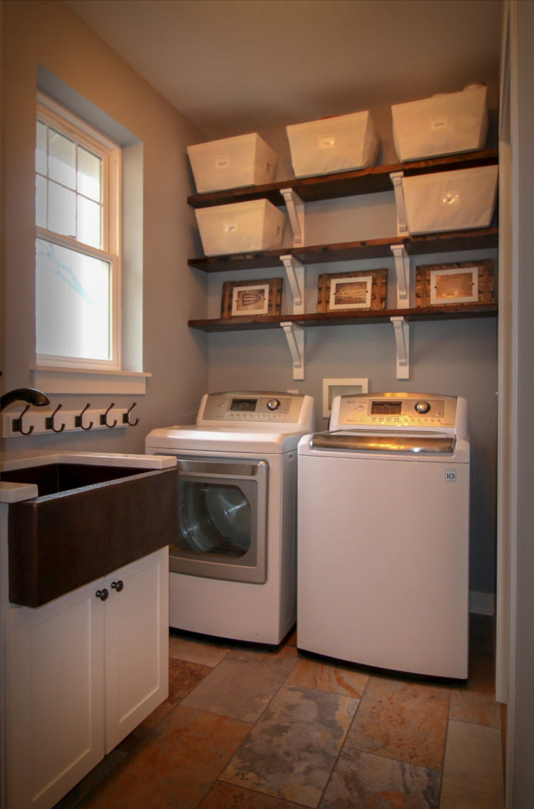 Laundry Room Remodel with Farmsink