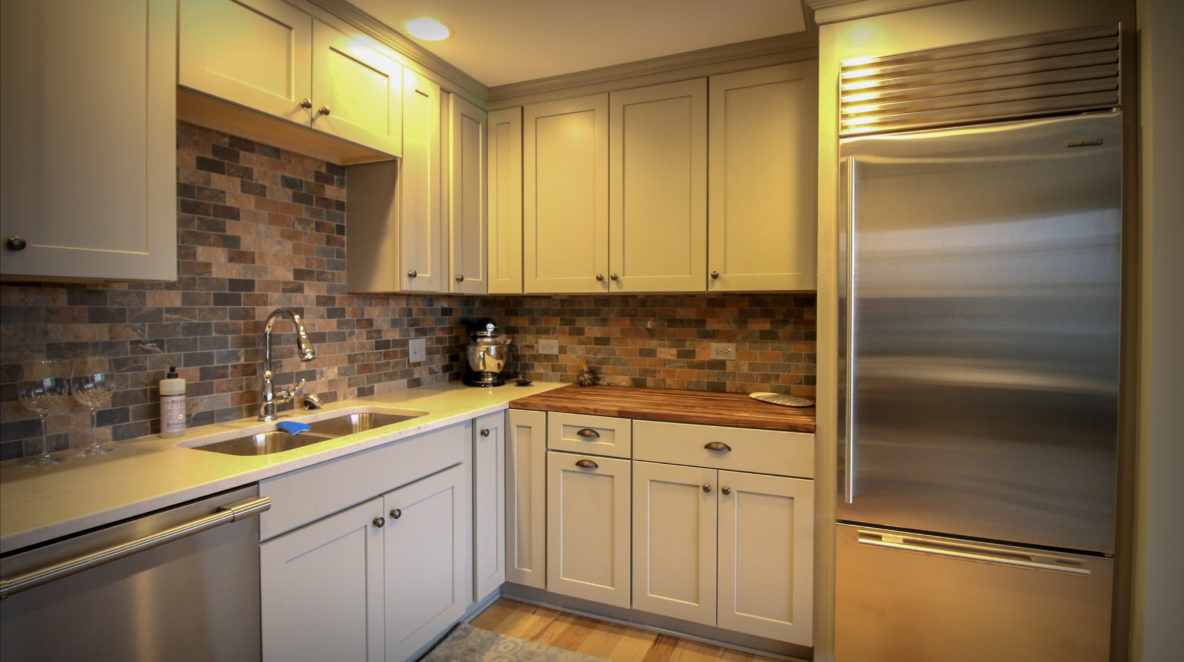 Kitchen Upgrade with Slate Backsplash