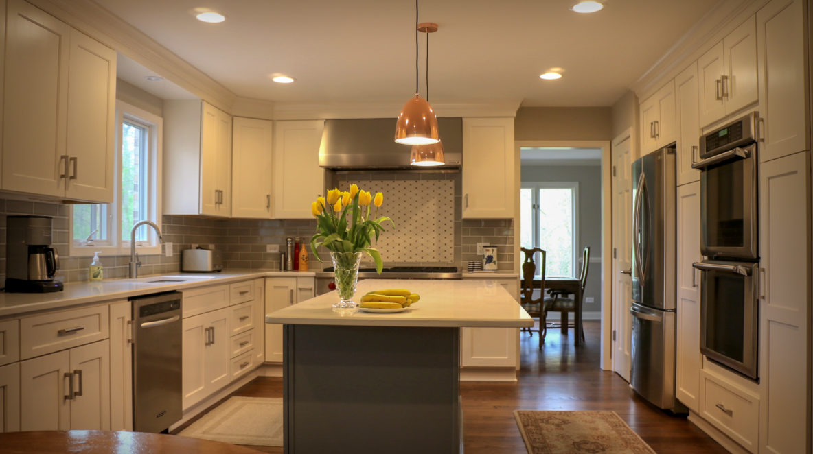 Kitchen Update with Upgraded Island and Cooktop