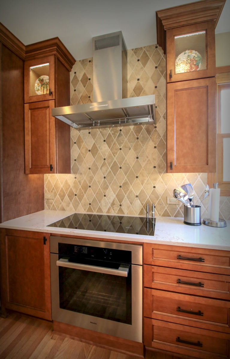 Custom Tile Backsplash in Kitchen Update