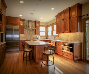 Kitchen Update with Ceiling Height Cabinets