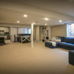 Large Basement Family Space Remodel