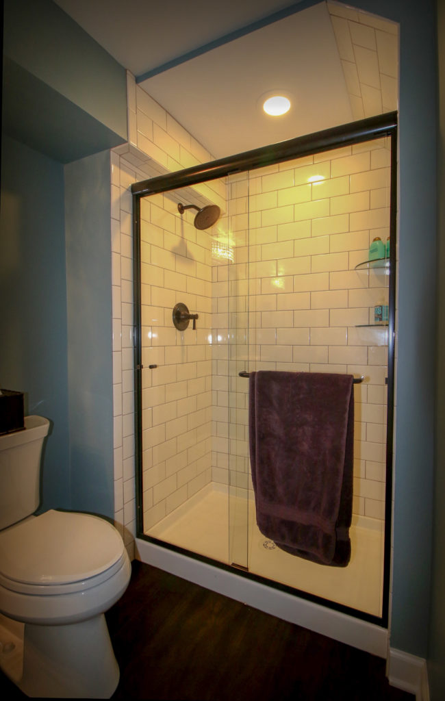 Guest Bathroom in Basement