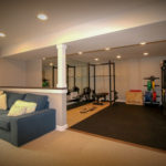 Basement Remodel with Home Gym