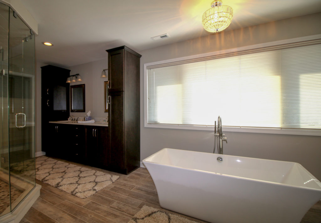 Bathroom Remodel with Standalone Soaking Tub