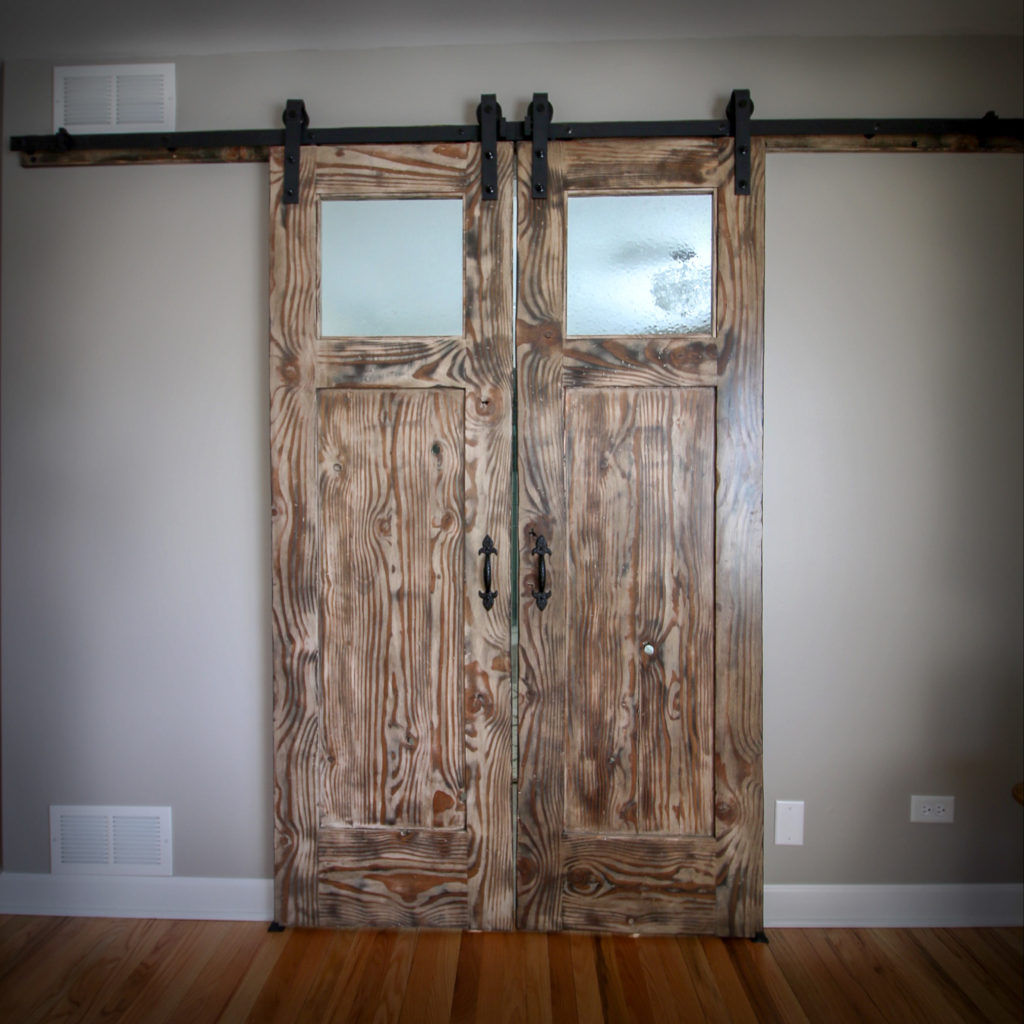Custom Barn Doors with Amazing Wood Grains
