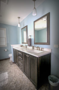 Double Vanity Bathroom Update
