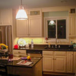 White Kitchen Update with Stone Countertops