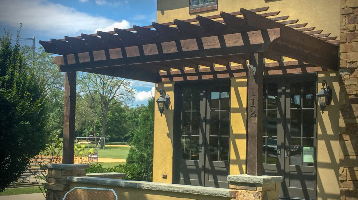 Outdoor Space with Pergola