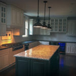 Custom Kitchen Remodel with Glass Doors