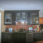 Custom Bar Space off of Kitchen