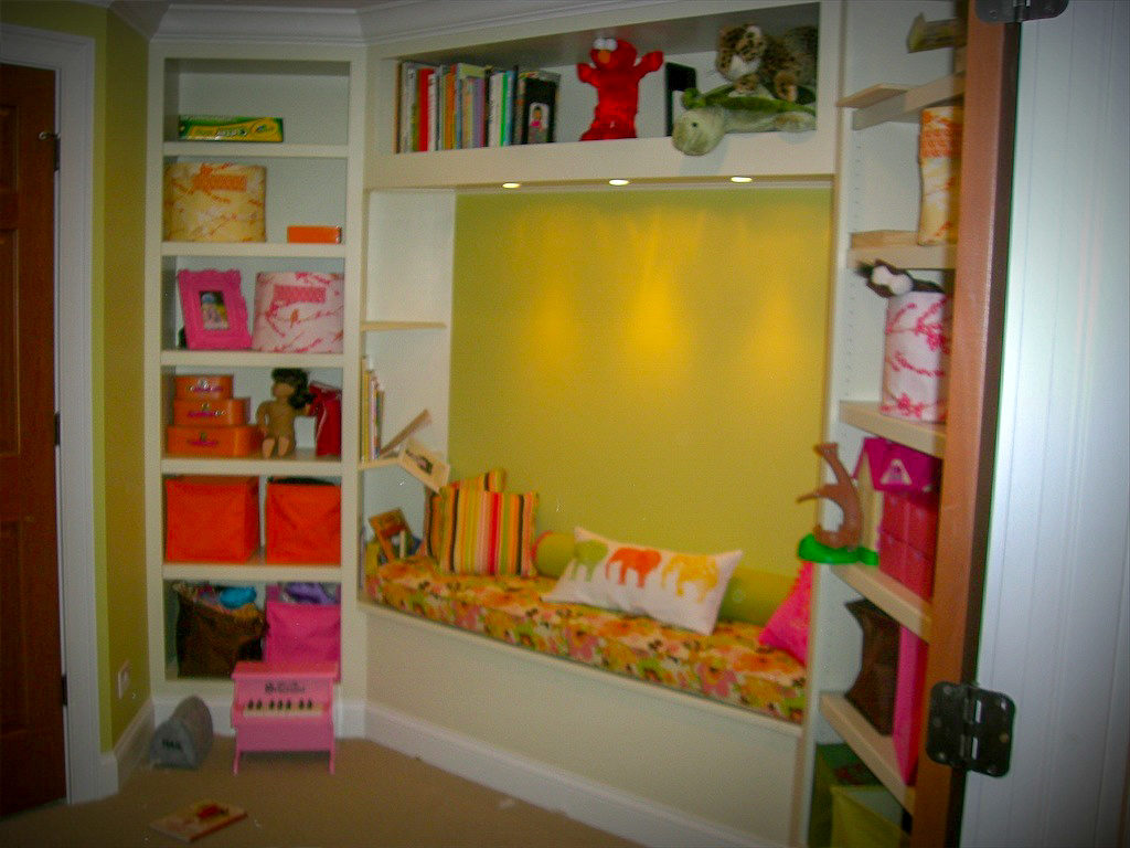 Basement Kids Reading Nook